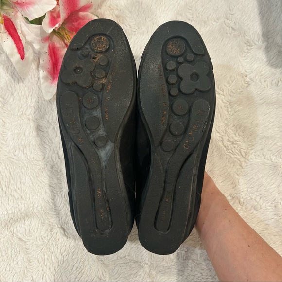 Arche Black Suede Ballet Flats - Picture 7 of 9